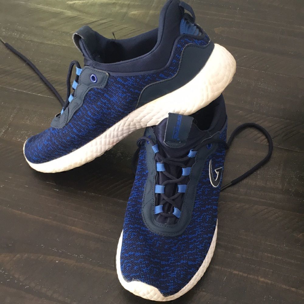 Blue Geers running shoes  